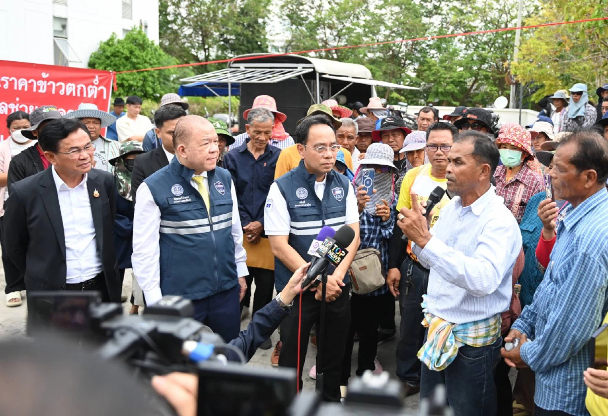 “พิชัย” รับม็อบชาวนายันรัฐบาลให้ความช่วยเหลือเต็มที่