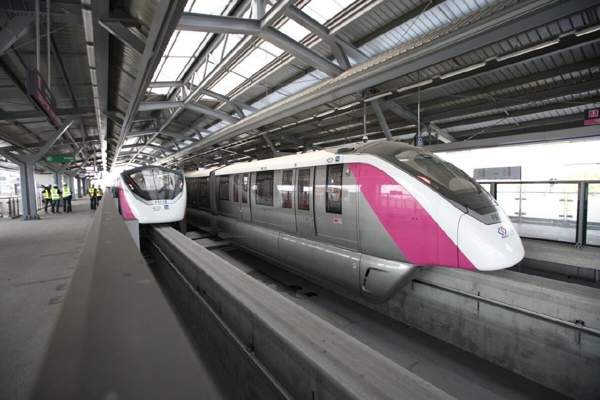 'รถไฟฟ้าเข้าเมืองทอง' เตรียมเปิดบริการฟรีปลายเดือน มิ.ย.นี้