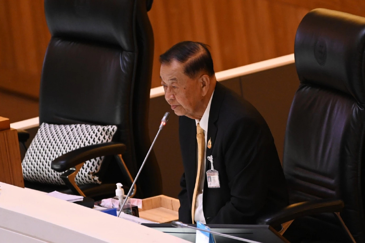 'วันนอร์' รอประชุมวิป3ฝ่าย นัดประชุมรัฐสภา ยันญัตติส่งศาลรธน. ไม่ตกไป