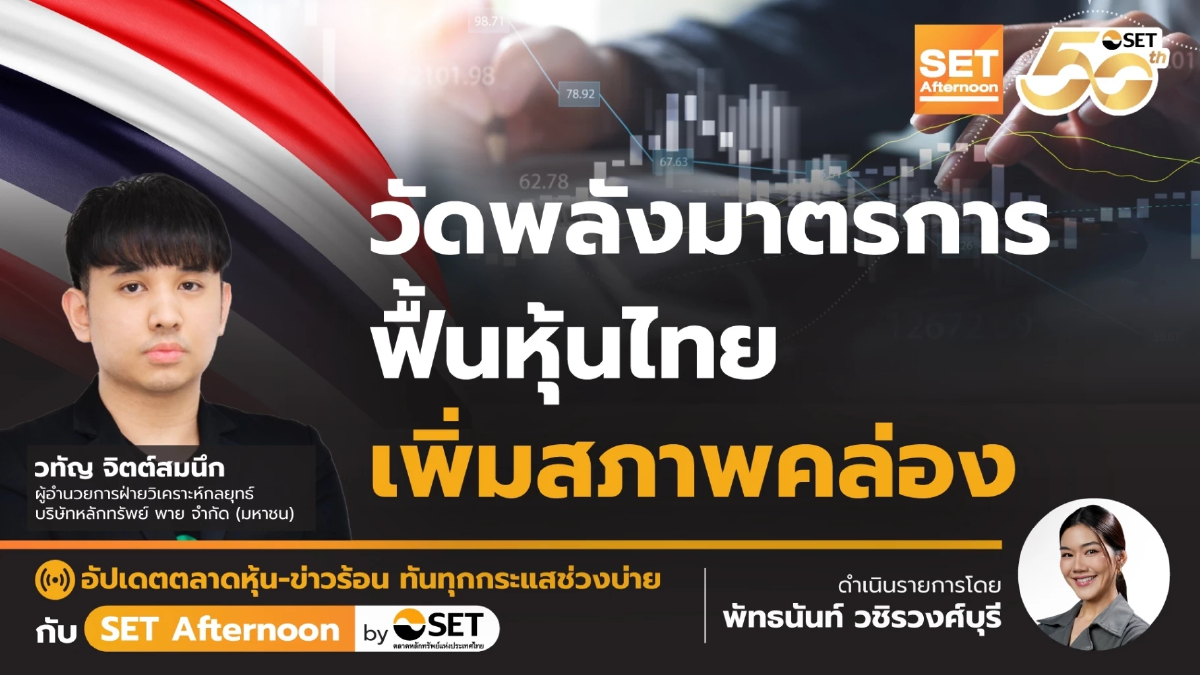 วัดพลังมาตรการ ฟื้นหุ้นไทย เพิ่มสภาพคล่อง | SET Afternoon | 20-2-68