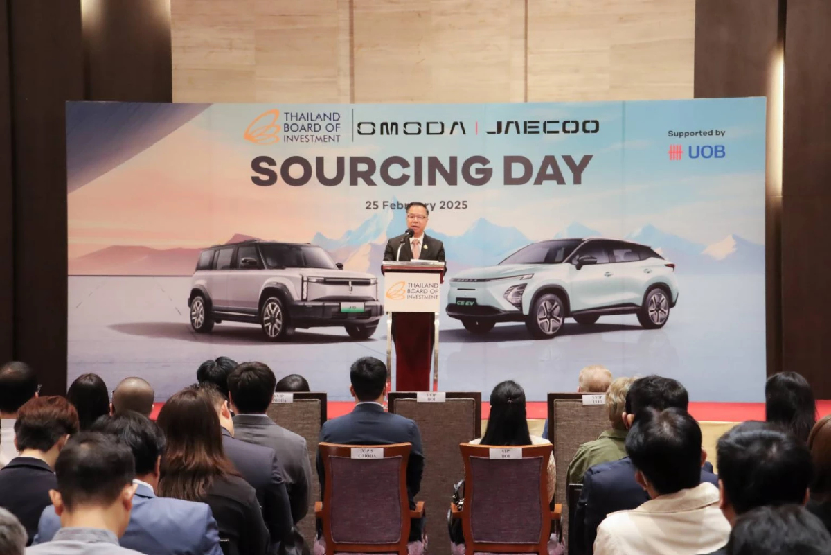 BOI ผนึก Omoda&Jaecoo หนุนผู้ผลิตชิ้นส่วนไทยกว่า 2 พันล้านบาท