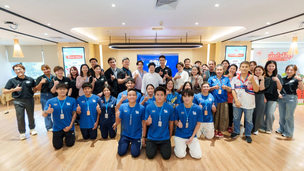 อายิโนะโมะโต๊ะ ลงนามสนับสนุนด้านโภชนาการให้ ชมรมว่ายน้ำสิงห์