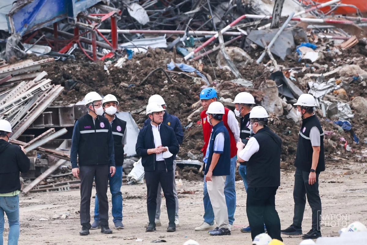 'เอกนัฏ' อึ้ง! พบความผิดปกติตึก สตง. ถล่ม ขอตรวจสอบก่อนฟันธง