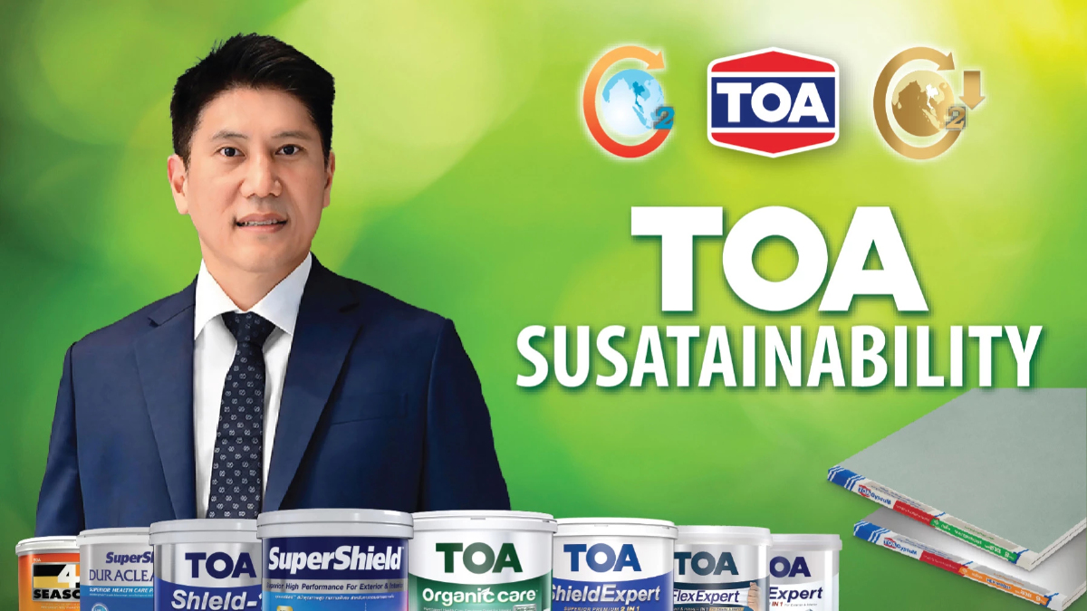 TOA โชว์รายได้ปี 67 รวม 21,357 ล้านบาท บอร์ดไฟเขียวจ่ายปันผล 0.27 บาท
