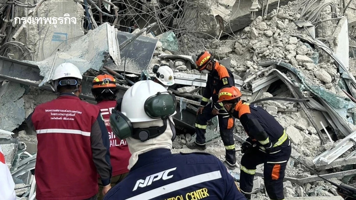 PTT Group SEALs ระดมกำลังช่วยเหลือผู้ประสบภัย จากเหตุแผ่นดินไหว
