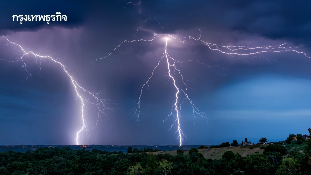 กรมอุตุ เตือนสุดสัปดาห์นี้ พายุฤดูร้อน มาเร็วมาแรง อีสาน ต้องระวัง