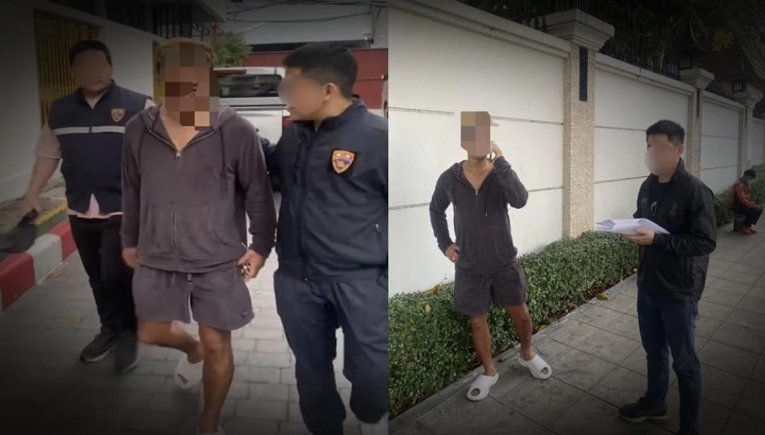 จับชาวญี่ปุ่นหัวหน้าแก๊งคอลเซ็นเตอร์ ช่วย 2 เหยื่อชาติเดียวกัน