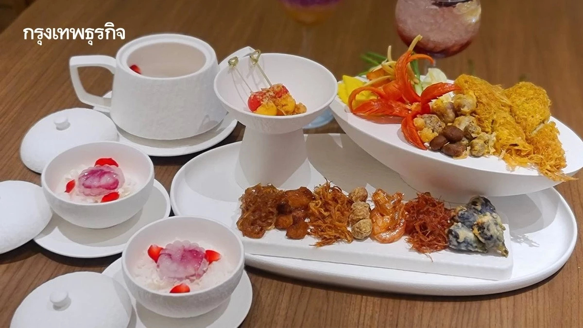 ‘ชุดข้าวแช่’ เมนูคลายร้อนแบบไทย ที่ ห้องอาหาร ‘Bangkok’78’