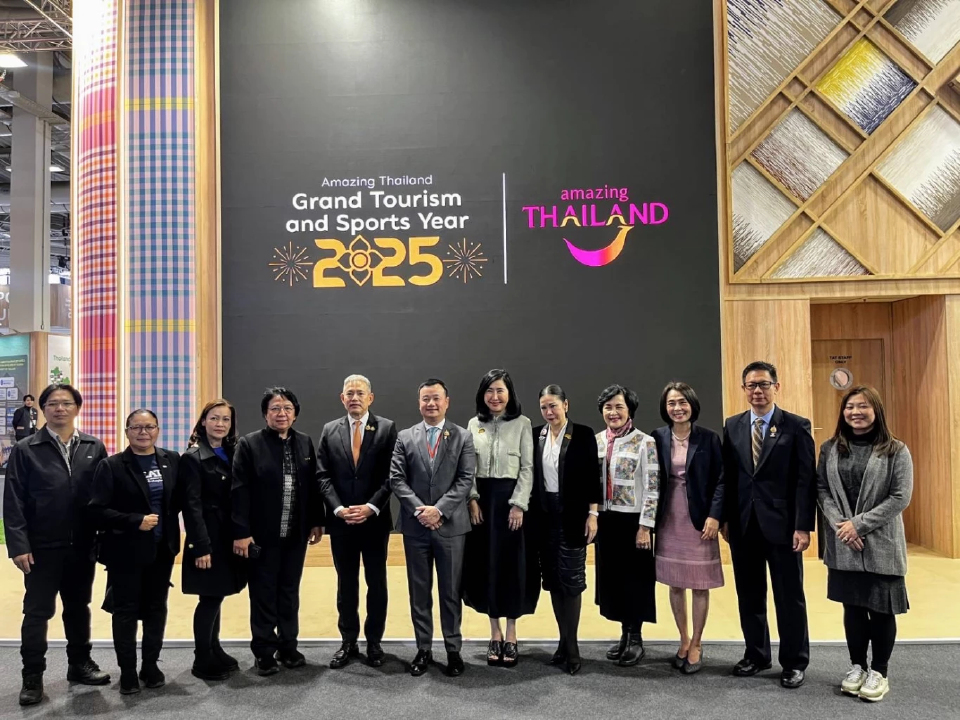 อว. - กองทุน ววน. โชว์ศักยภาพท่องเที่ยวไทยในเวที ITB Berlin 2025