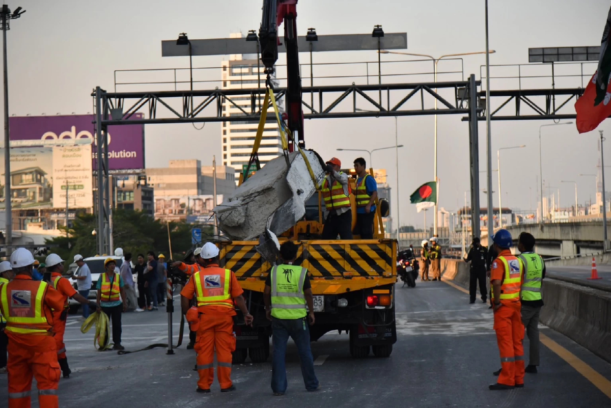 กทพ.ยันทางด่วนทุกสายเปิดให้บริการตามปกติ เว้นด่านดินแดง