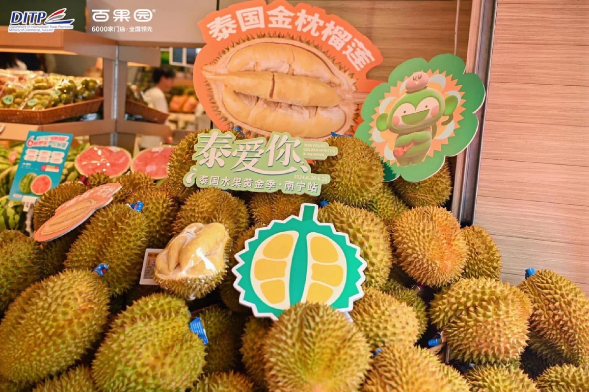 "พิชัย"จับมือ อัครราชทูตจีน สร้างความมั่นใจทุเรียนไทย