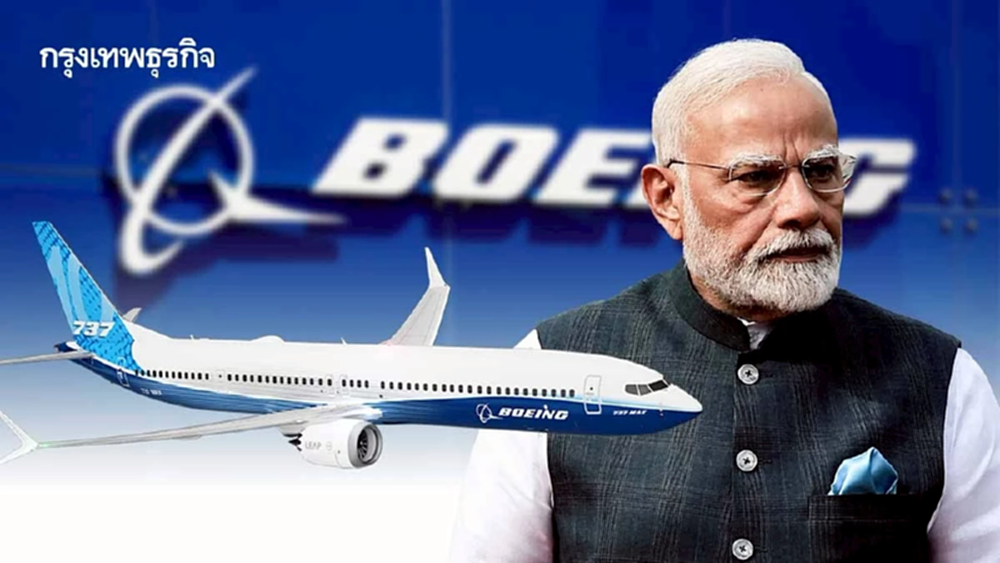 ศึกการค้าป่วนดีลเครื่องบิน ‘Boeing’ เบนเข็ม มอบให้ ‘อินเดีย’ แทน