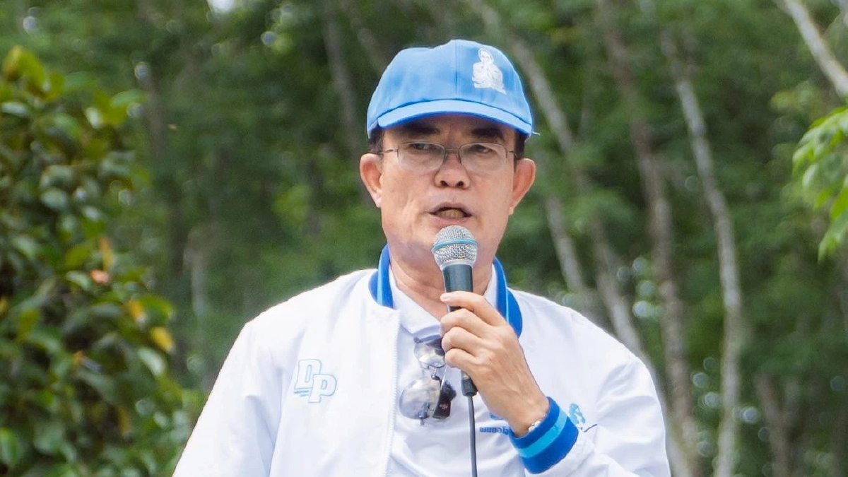 “ชินวรณ์” ขอโอกาสคนคอนฯ เลือก'การเมืองสุจริต' ลั่นกู้ศักดิ์ศรี ปชป.