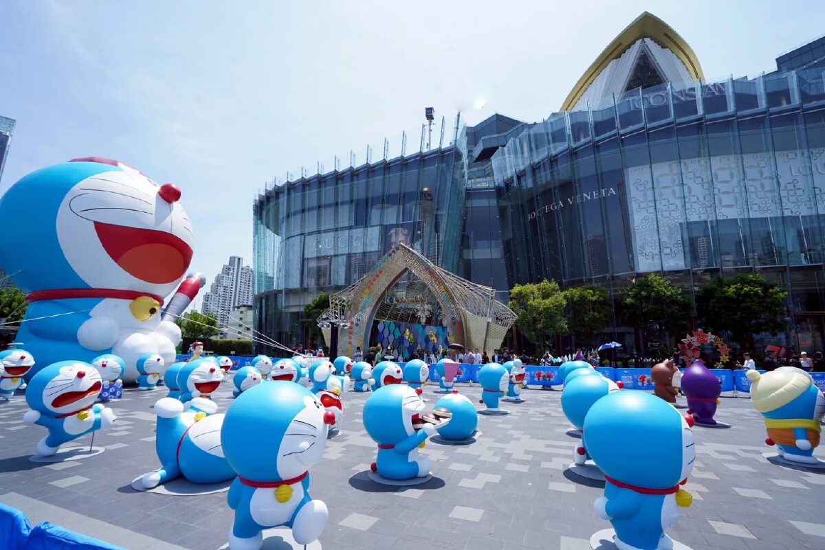 โดราเอมอนบุกกรุงเทพฯ เปิดประตูสู่โลกจินตนาการที่ 'ไอคอนสยาม'