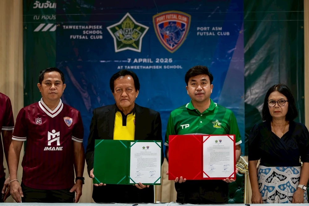 "สิงห์คลองเตยขยับ! เซ็น MOU ทวีธาสร้างยุคทองฟุตซอลไทย"