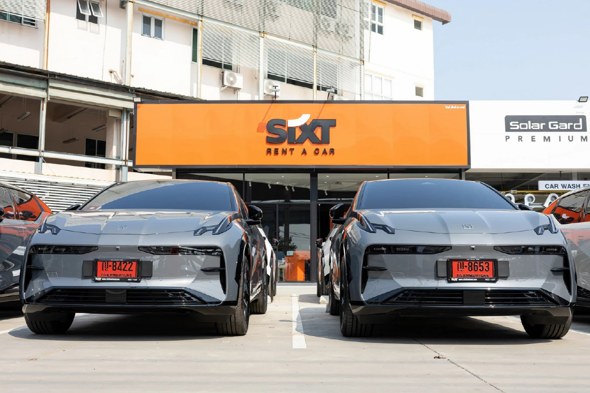ZEEKR X เข้าพอร์ต ซิกท์ รถเช่า ประเทศไทย (SIXT) เริ่ม 1,899 บาท/วัน
