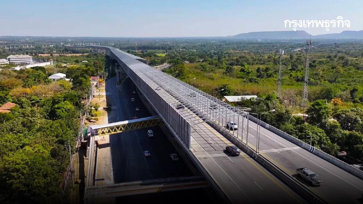 สงกรานต์ 2568 ทางเลี่ยงรถติด มอเตอร์เวย์ M6 วิ่งฟรี เช็กจุดขึ้น-ลง