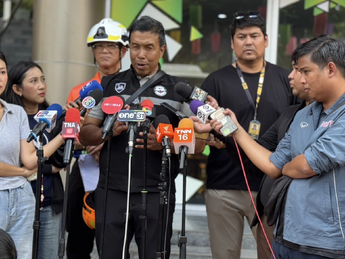 'ชัชชาติ' ย้ำ กทม.พร้อมหนุน เก็บหลักฐานตึก สตง.ถล่ม หาตัวคนผิด