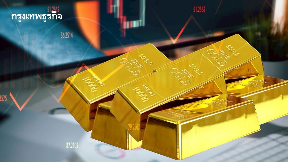 ราคาทองคำพุ่งทะลุ 3,200 ดอลลาร์ ผวาสงครามการค้า ดอลลาร์อ่อนค่าลง