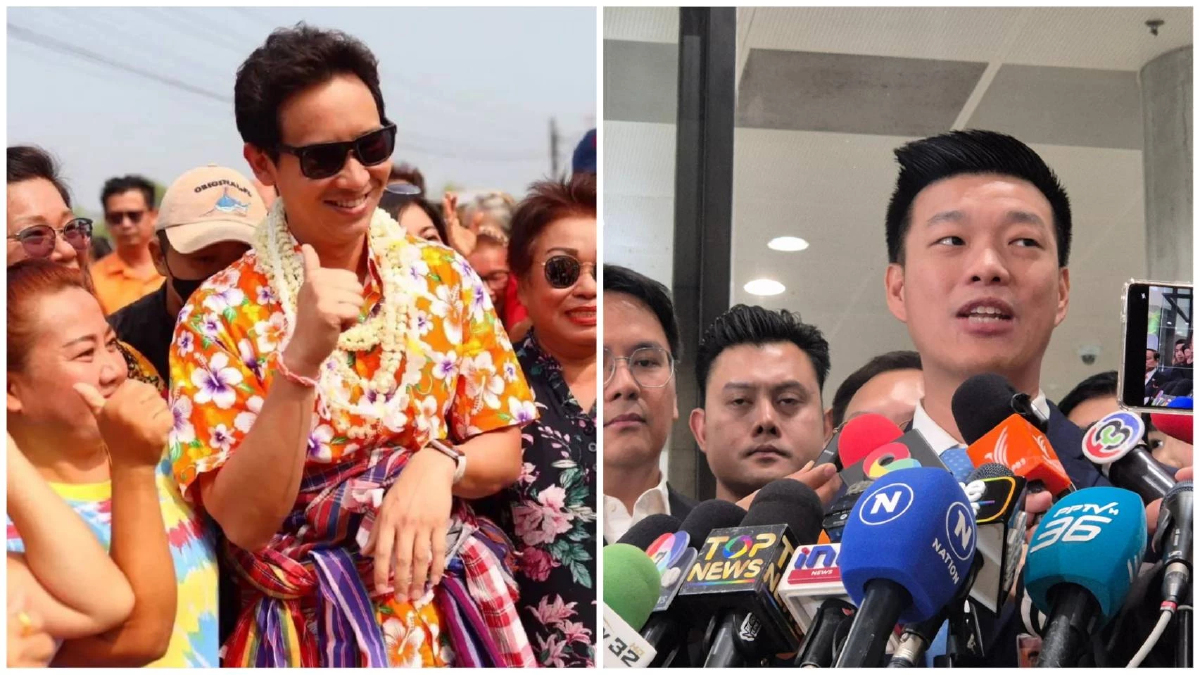 เช็คเรตติ้งด้อมส้ม 'เท้ง'ควง'พิธา' แอ่วเหนือเล่นน้ำสงกรานต์