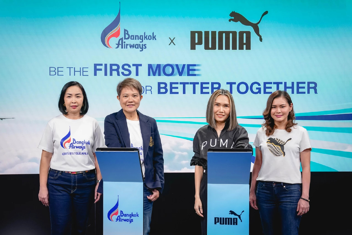 เท่ได้ คล่องด้วย! บางกอกแอร์เวย์ส x พูม่า ผลิต ‘รองเท้าผ้าใบ’ ให้นักบิน-ลูกเรือสวม เริ่ม Q3/68