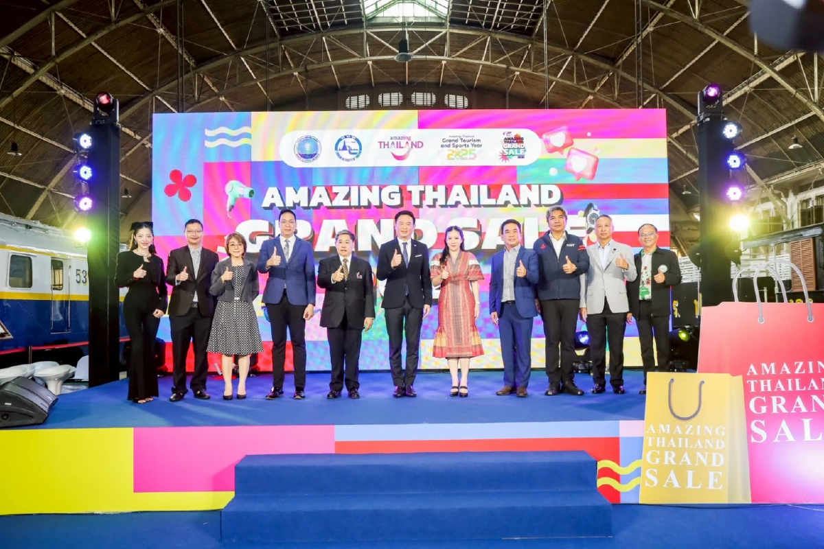 ททท. คิกออฟ Amazing Thailand Grand Sale 2025 คาดเงินสะพัดกว่า 3 พันล้านบาท