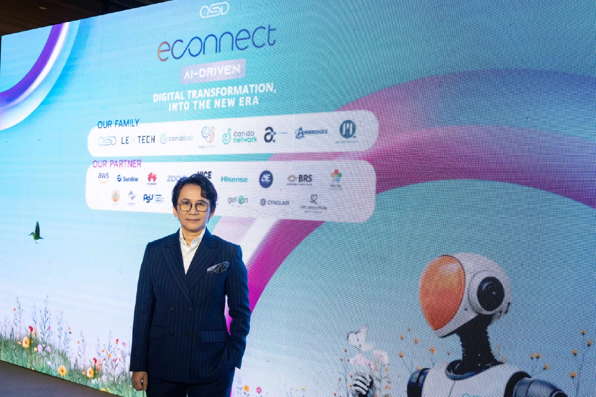 ‘โอ เอส ดี’ ดันแพลตฟอร์ม AI สัญชาติไทยเสริมแกร่งองค์กรธุรกิจ