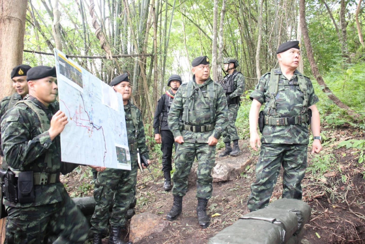 ฉก.ลาดหญ้า กกล.สุรสีห์ ตรึงกำลังเข้ม รับสู้รบในเมียนมา