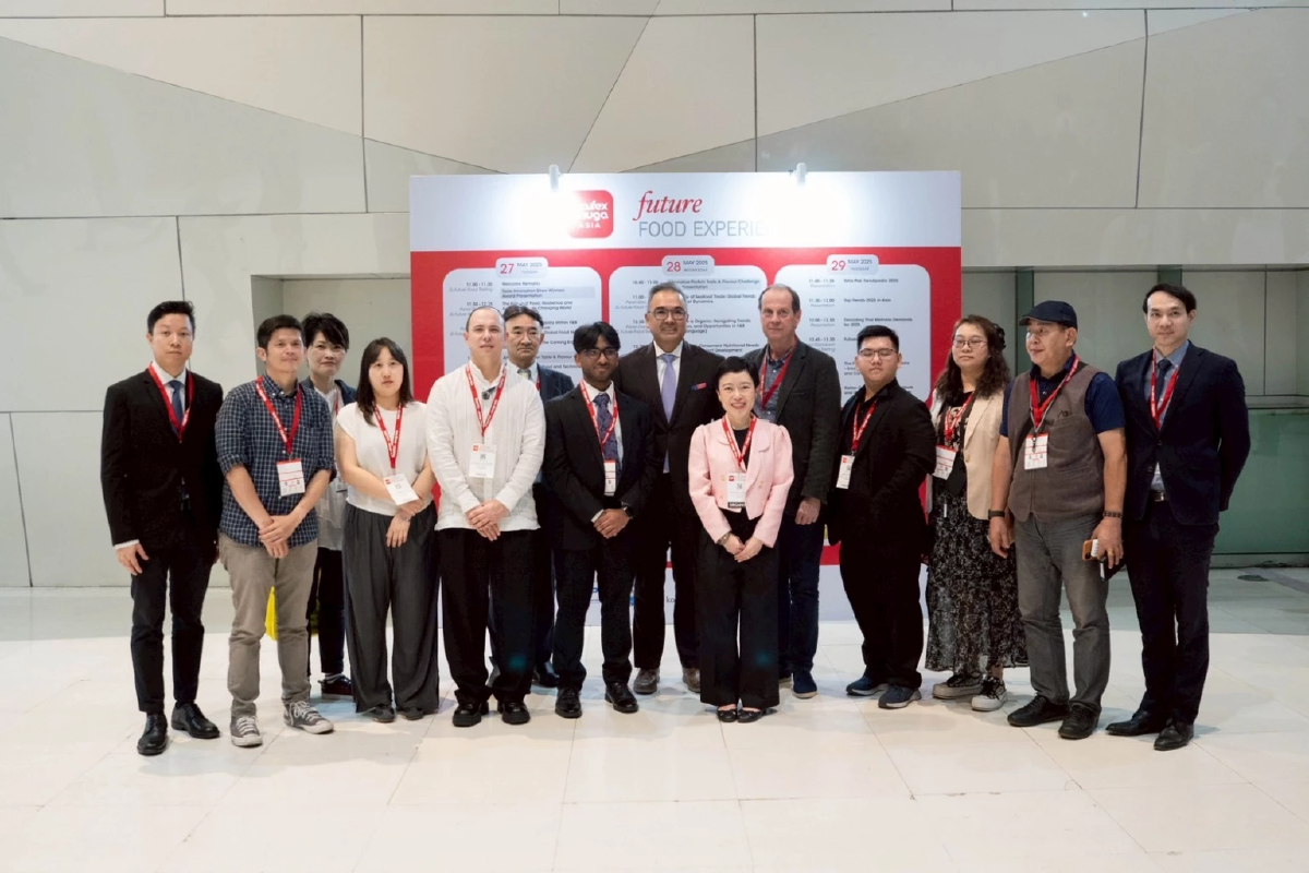 พาณิชย์ ปลื้ม  “THAIFEX – ANUGA ASIA 2025” สุดคึกคัก ดันไทยขึ้นแท่นเวทีการค้าอาหารอันดับ 4 ของโลก