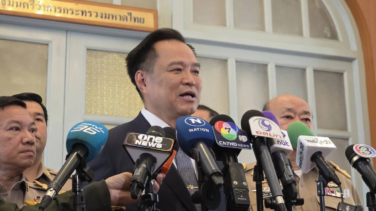 'อนุทิน' ปัด​ข่าว "หนูไม่ยอม" หลังสื่อปูดถูกทวงเก้าอี้ มท.1