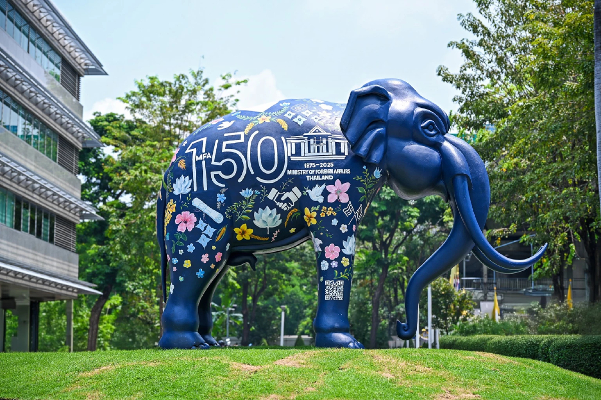 ‘ประติมากรรมช้าง’ ในโอกาส 150 ปี กระทรวงการต่างประเทศ | World Wide View