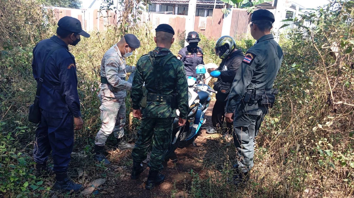 'ฉก.ลาดหญ้า' กองกำลังสุรสีห์ สนธิกำลัง สกัดสิ่งผิดกฎหมายชายแดน