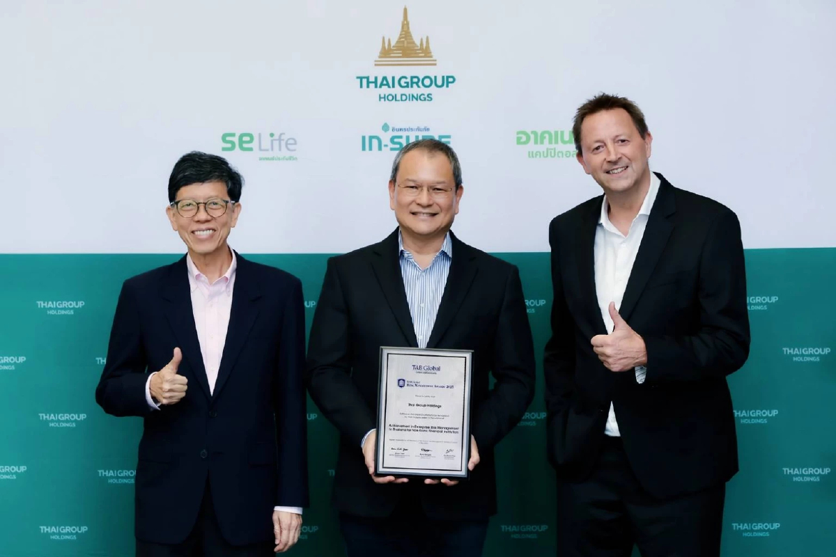 'ไทยกรุ๊ป' คว้ารางวัลบริหารความเสี่ยงเวที Asian Banker Summit