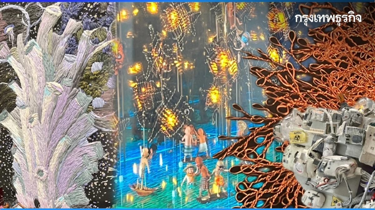 ประกวดศิลปกรรมช้างเผือก #14 ฝูงตะเพียนสาน หลากเรื่องราวในสายน้ำ