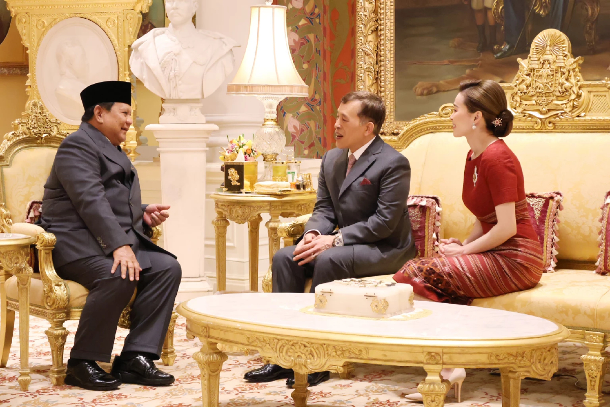 ในหลวง-พระราชินี ทรงรับ ปธน.อินโดนีเซีย ในโอกาสเยือนประเทศไทยอย่างเป็นทางการ
