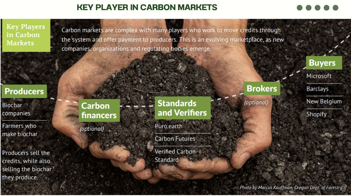 ถ่านชีวภาพ ไบโอชาร์ เทคโนโลยีกักเก็บคาร์บอน-เสริมพลังดิน
