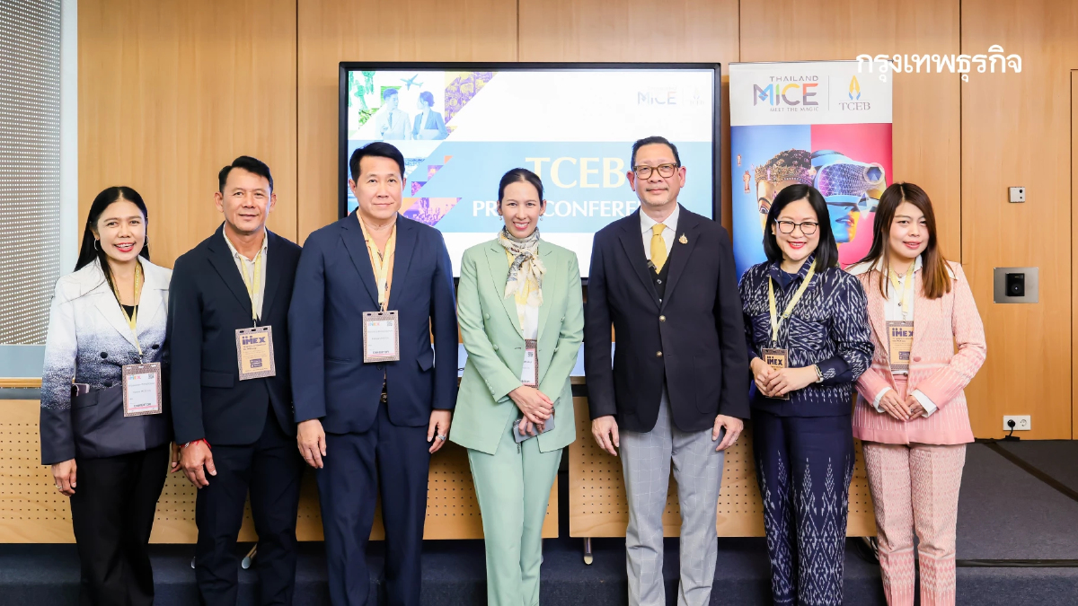 ทีเส็บ ร่วมงาน IMEX Frankfurt 2025 เปิดตัว '3M' ยกระดับคุณค่าการจัดงานในไทย