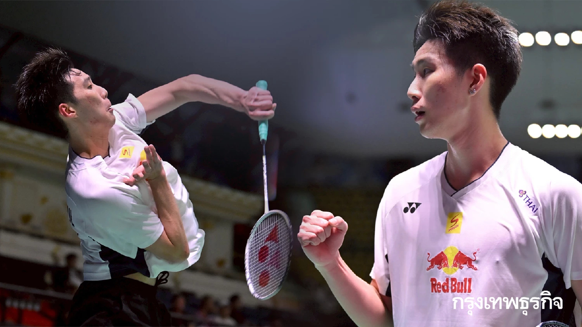 ไทยเข้ารอบ 'พณิชพล ธีระรัตน์สกุล ชนะ อินเดีย' Malaysia Masters 2025