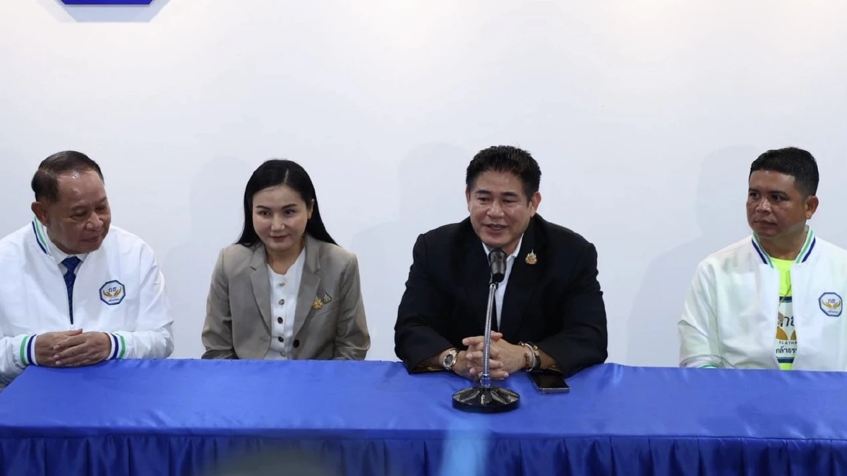 ‘ธรรมนัส’ ชี้ ‘กล้าธรรม’ เนื้อหอม ‘สส.ฝ่ายค้าน’ หลายพรรคจ่อซบ