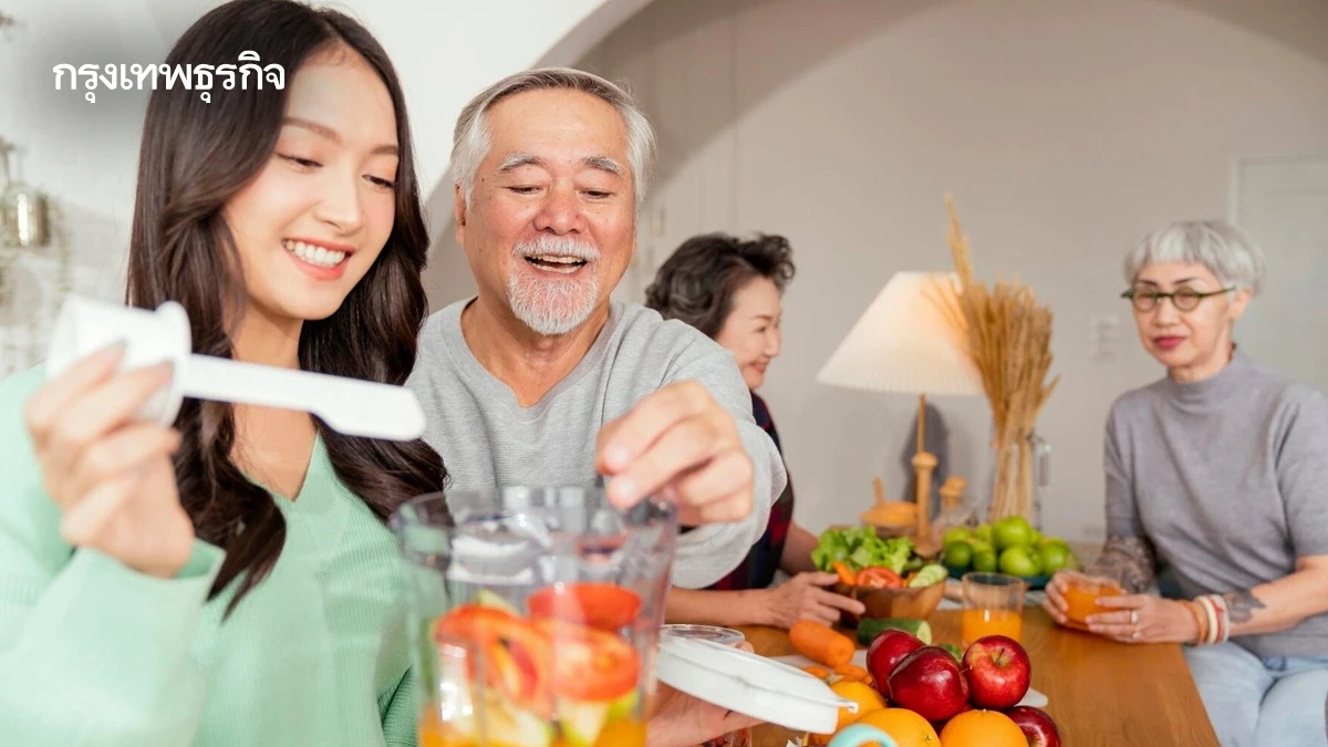 อาหารบำรุง 'วัยทอง'ลดพุง ในผู้สูงวัยแบบชิลๆ ใครๆ ก็ทำได้