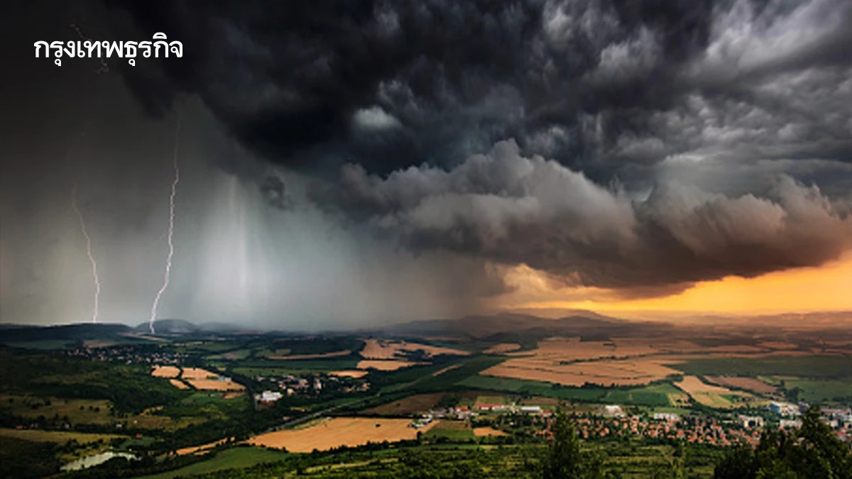 กรมอุตุ ประกาศฉบับ 3 แจ้งชื่อจังหวัด รับมือมรสุมเข้า ฝนตกหนัก 5 วัน