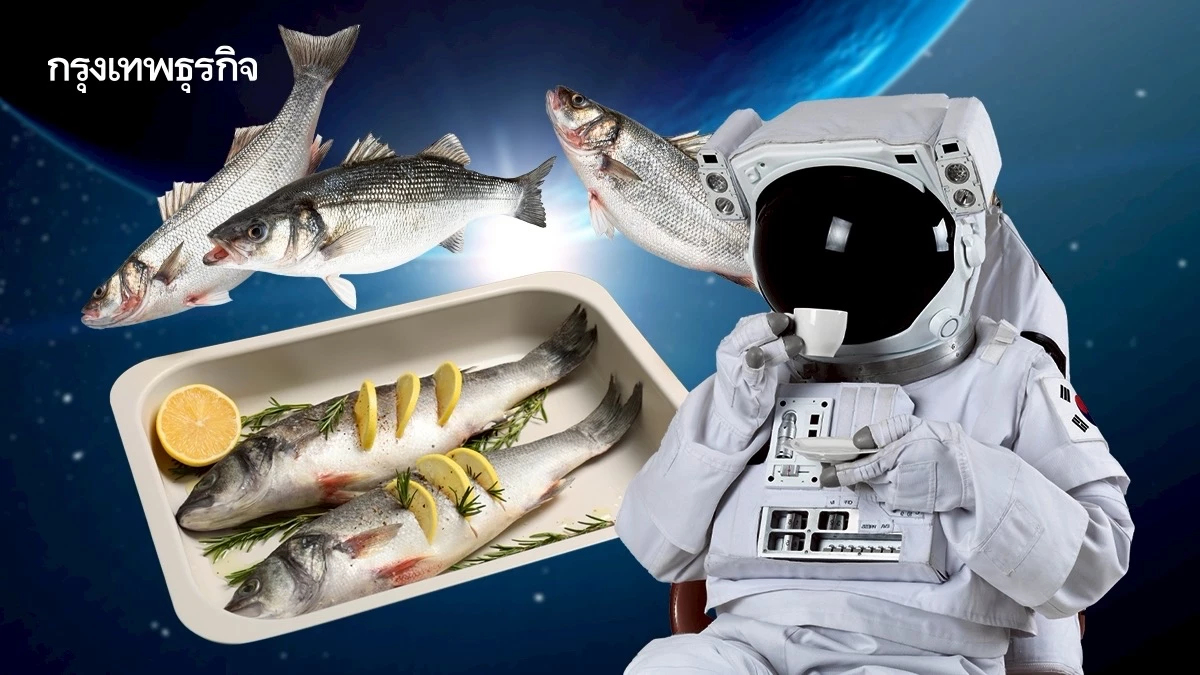 เลี้ยง ‘ปลากะพง’  นอกโลก ใช้เป็นแหล่งอาหารให้นักบินอวกาศ