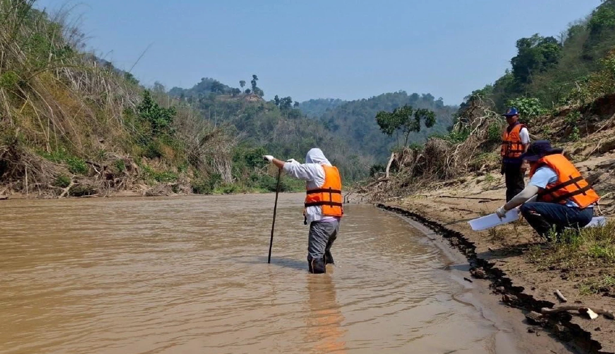 เกาะติดแม่น้ำกก ทส. เพิ่มถี่ตรวจวัด-เฝ้าระวังเข้ม หวังคลายปัญหา