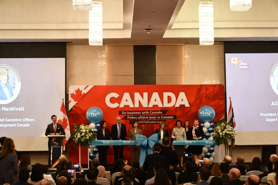 สำนักงานพัฒนาการส่งออกแคนาดาเปิดสำนักงานตัวแทนในไทย