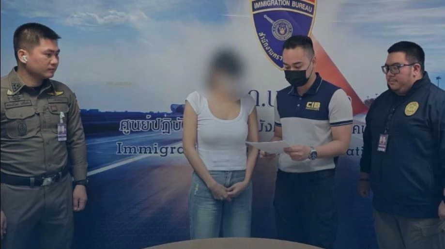 จับคาสนามบิน สาวสวยแก๊ง สารวัตรซัว เครือข่ายเว็บพนัน 7,000 ล้าน