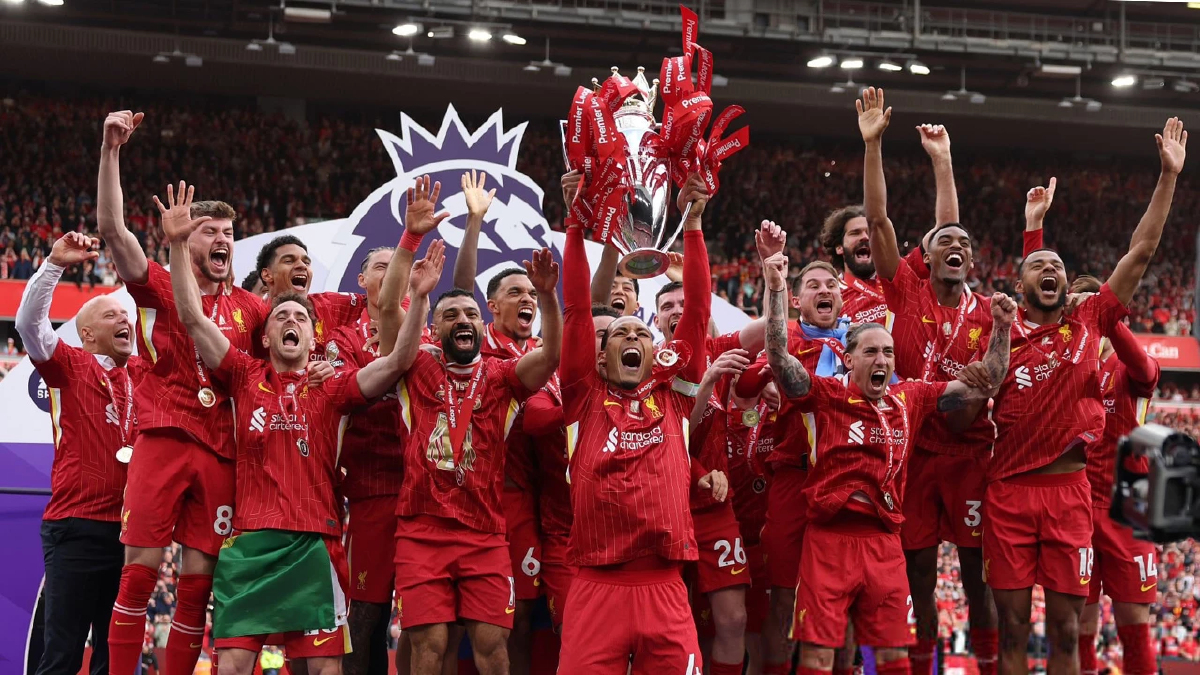 ปิดฉากสุดยิ่งใหญ่! ลิเวอร์พูล คว้าแชมป์ พรีเมียร์ลีก สมัยที่ 20