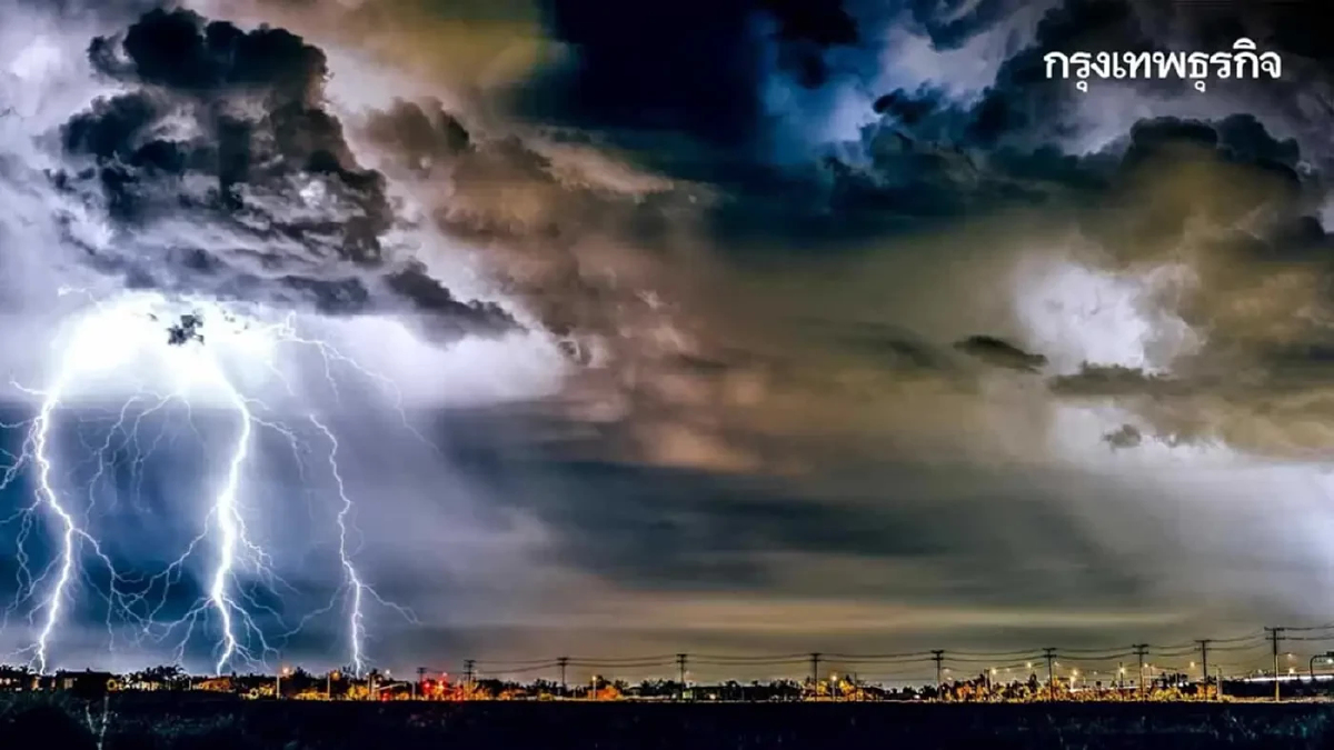 กรมอุตุ เตือน 51 จังหวัด รับมือพายุฤดูร้อนวันสุดท้าย ฝนตกหนัก 80%