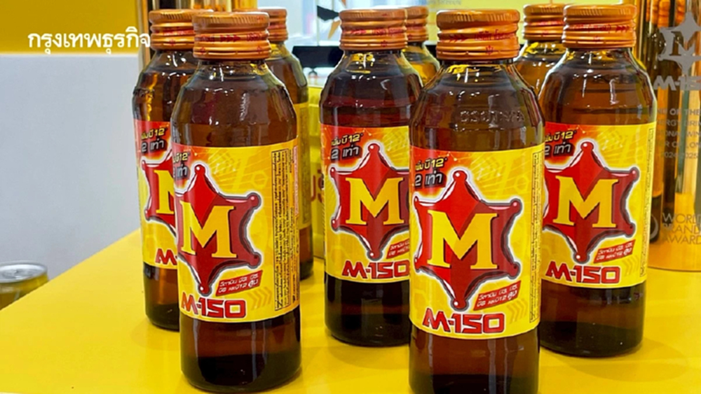M-150 ยึดตลาดเครื่องดื่มชูกำลังไทย ครองเบอร์หนึ่งมาร์เก็ตแชร์ 31.5%