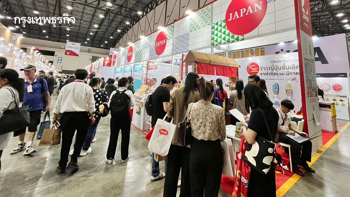 ส่อง 'บูธอาหารญี่ปุ่น' งาน THAIFEX  ธุรกิจใหม่พุ่งรับกระแสตอบรับดี