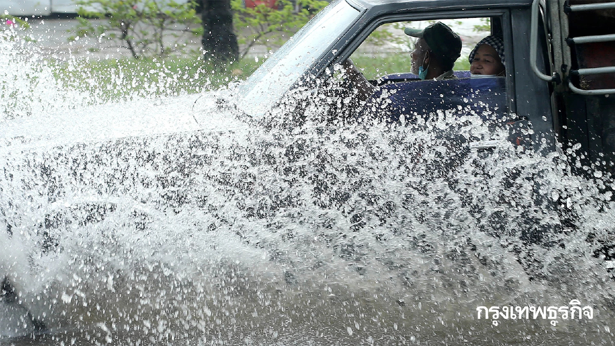 พายุฝนถล่มไทยวันนี้ ลมมรสุมตะวันตกเฉียงใต้พาดผ่าน กระทบเต็มๆ